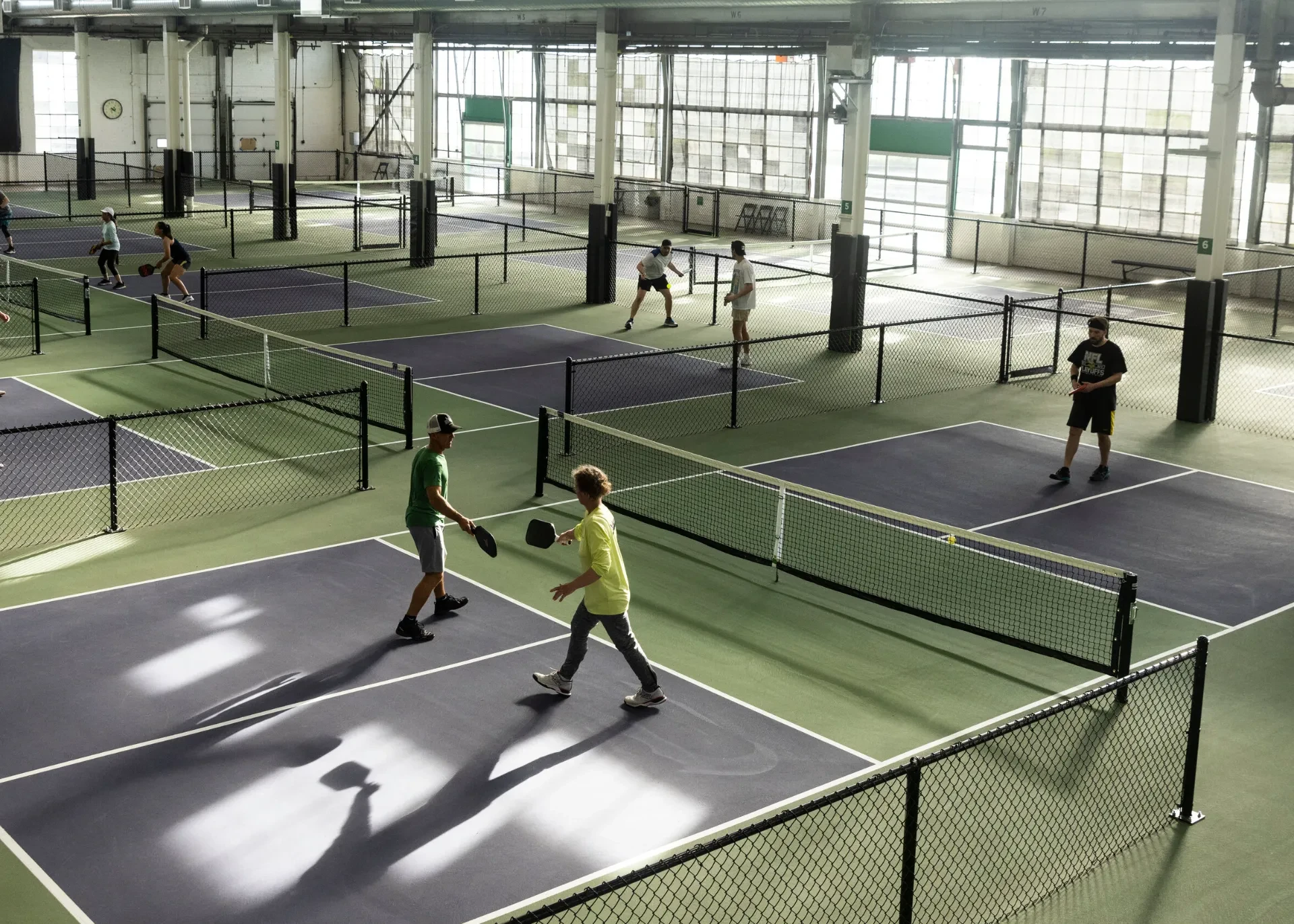 hanging gym mats