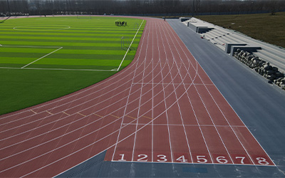 rubber running track mat