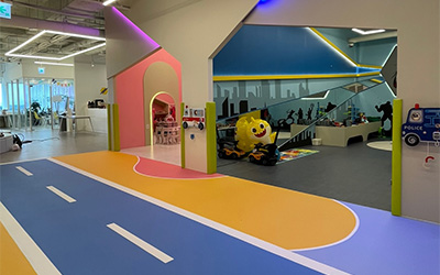 modular interlocking floor tiles