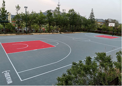 pickleball court tiles