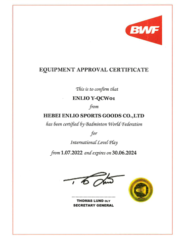 For badminton court
