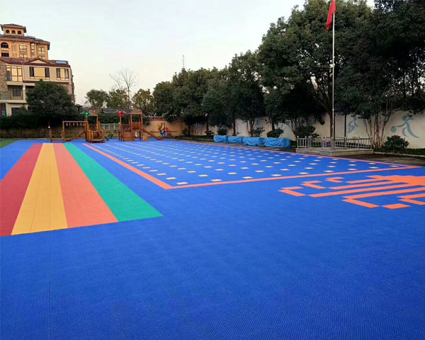multi sport court tiles