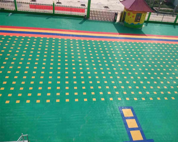 smooth interlocking floor tiles