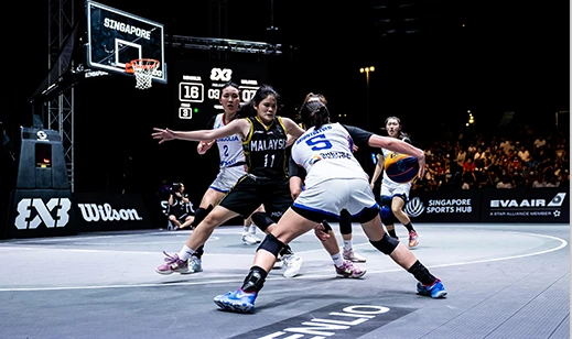Enlio sports is the supplier of 3X3 basketball and table tennis for Paris Olympic